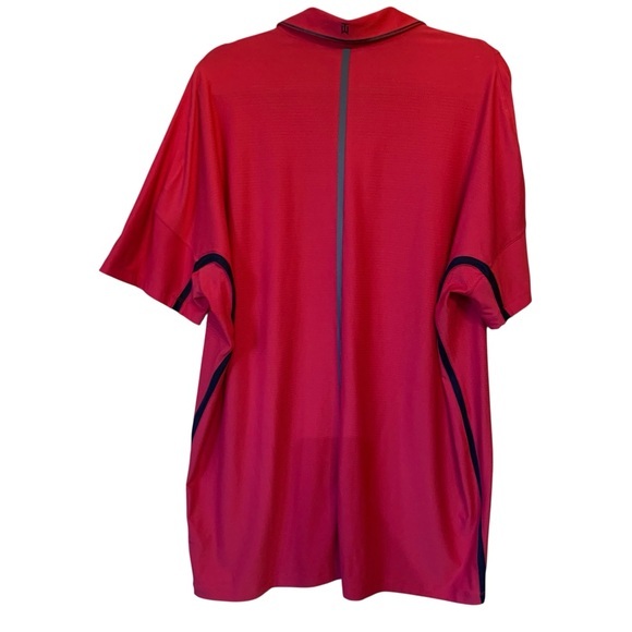 Nike Tiger Woods Collection Dri Fit Red Golf‎ Polo Shirt Mens XL - Picture 4 of 6